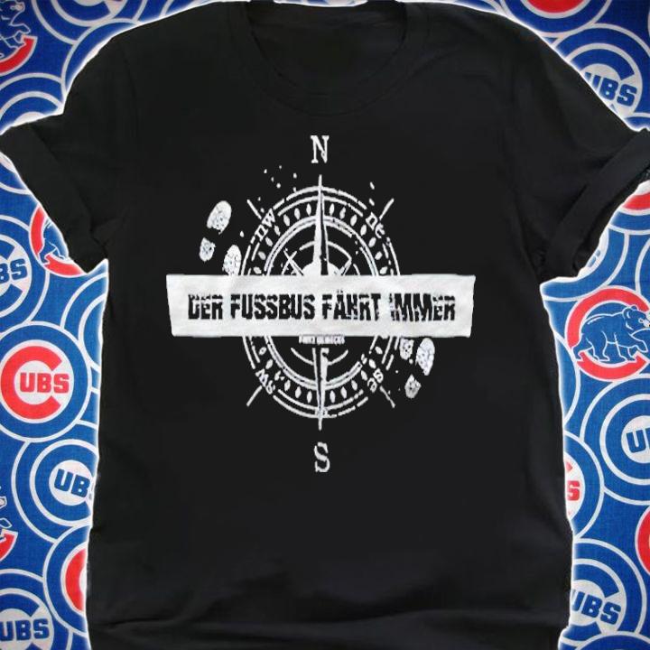 7 vs Wild der fussbus fhrt immer T-shirt t-shirt shirt