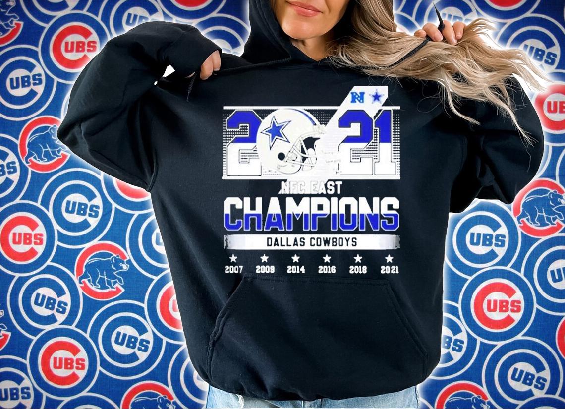 2021 Nfc East Champions Dallas Cowboys 2007 2021 Shirt t-shirt hoodie