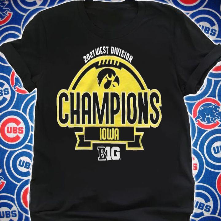 2021 West Division Champions Iowa Big Ten T-shirt t-shirt shirt