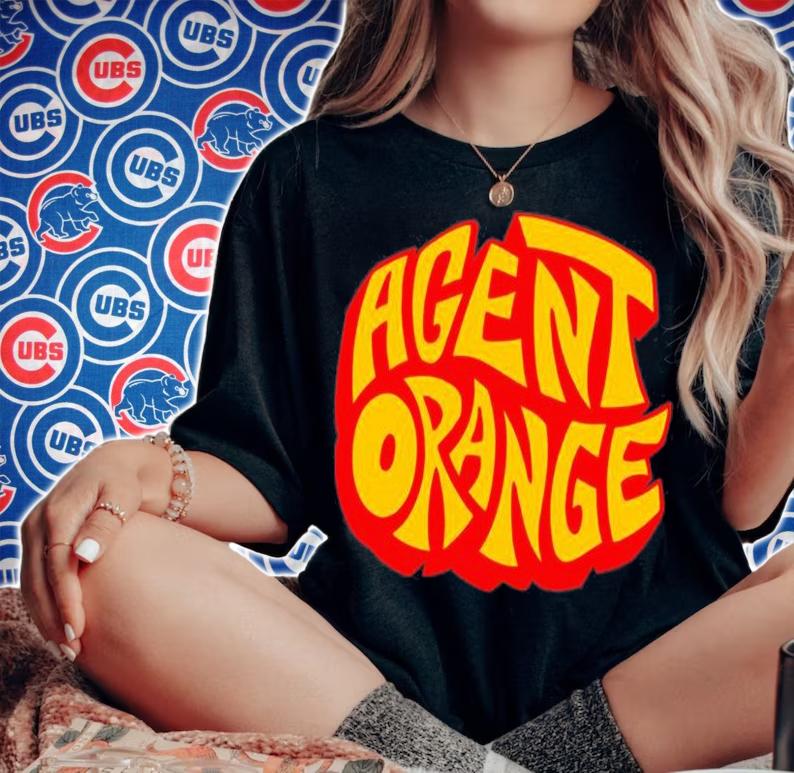 Agent Orange Logo T-Shirt t-shirt woman shirt