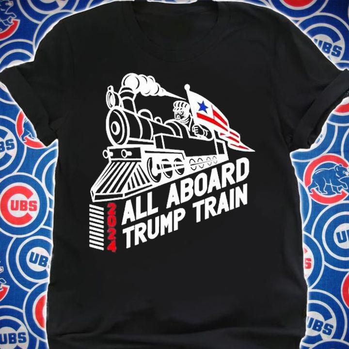 All Aboard Trump Train 2024 T-Shirt t-shirt shirt