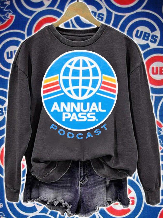 Annual Pass Podcast Shirt t-shirt sweatshirt