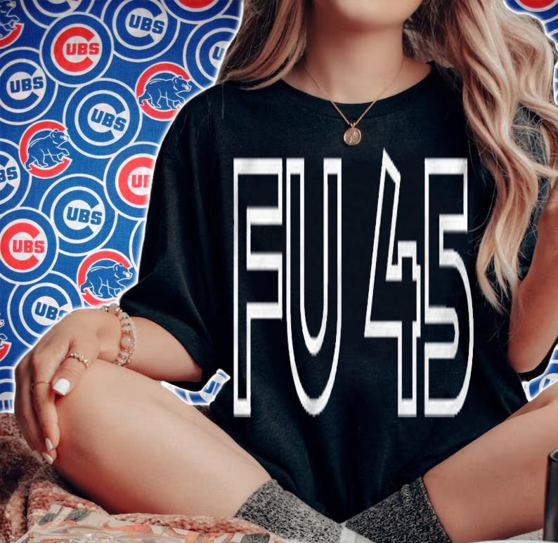Anti Biden fU 45 FU45 T-Shirt t-shirt woman shirt