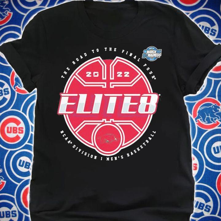 Arkansas Razorbacks 2022 NCAA Men's Basketball Tournament March Madness Elite Eight T-Shirt t-shirt shirt