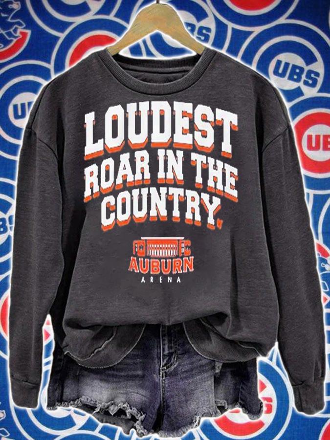 Auburn Basketball Loudest Roar In The Country T-Shirt t-shirt sweatshirt