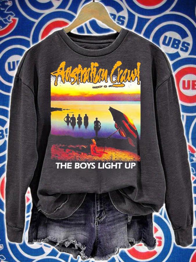Australian Crawl The Boys Light Up Shirt t-shirt sweatshirt