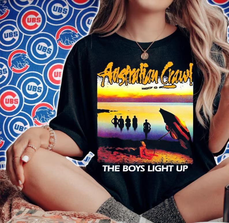 Australian Crawl The Boys Light Up Shirt t-shirt woman shirt