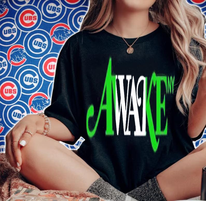 Awake Ny X Burna Boy Logo T-Shirt t-shirt woman shirt