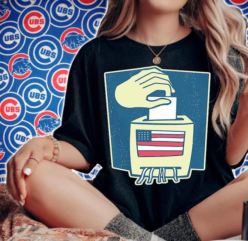 Ballot Box Vintage T-Shirt t-shirt woman shirt