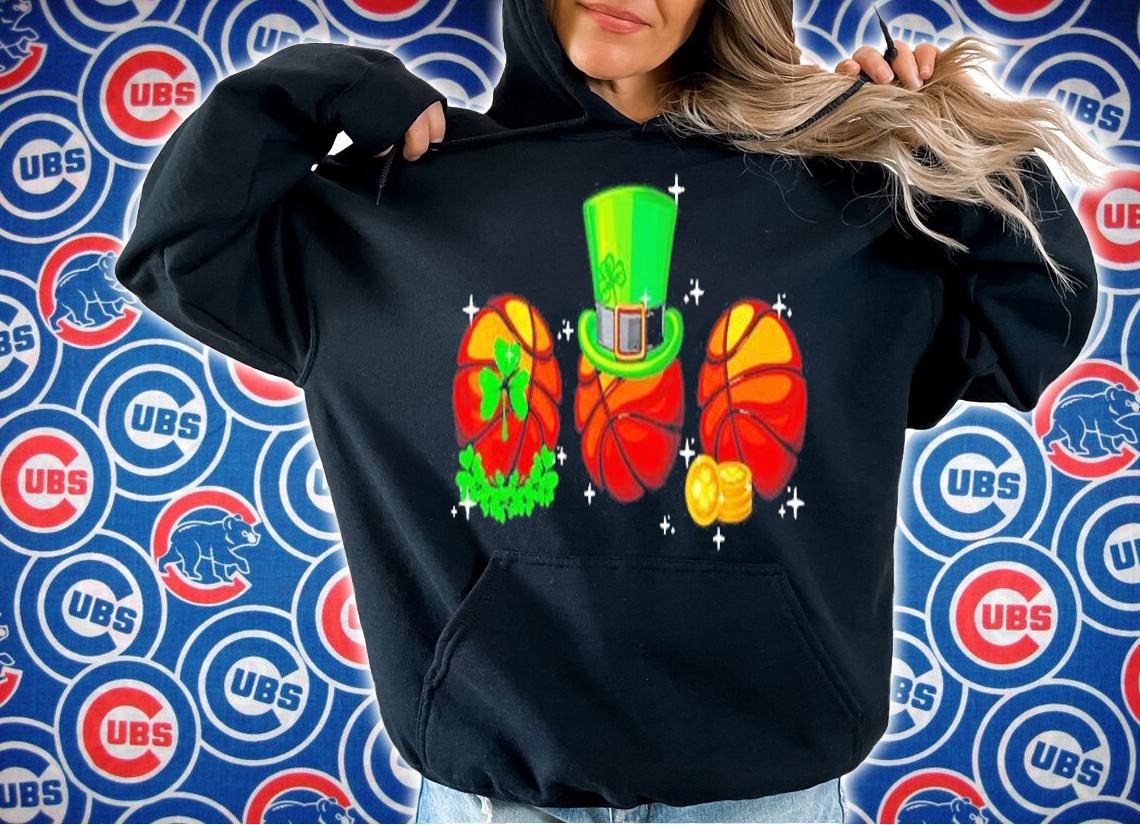 Basketball Leprechaun Shamrock St Patrick's Day T-Shirt t-shirt hoodie