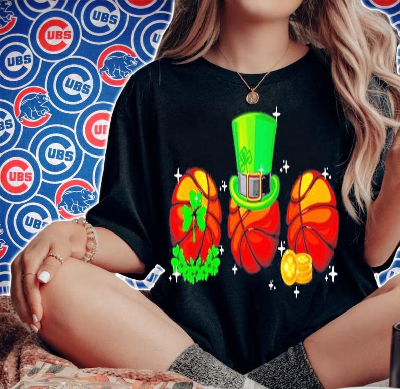 Basketball Leprechaun Shamrock St Patrick's Day T-Shirt t-shirt woman shirt