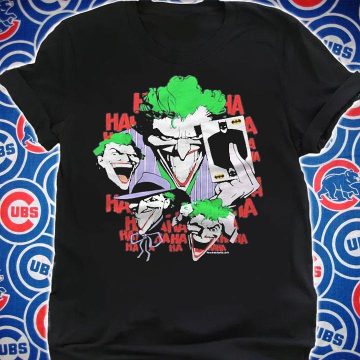 Batman The Joker Four Of A Kind Pullover T-shirt t-shirt shirt