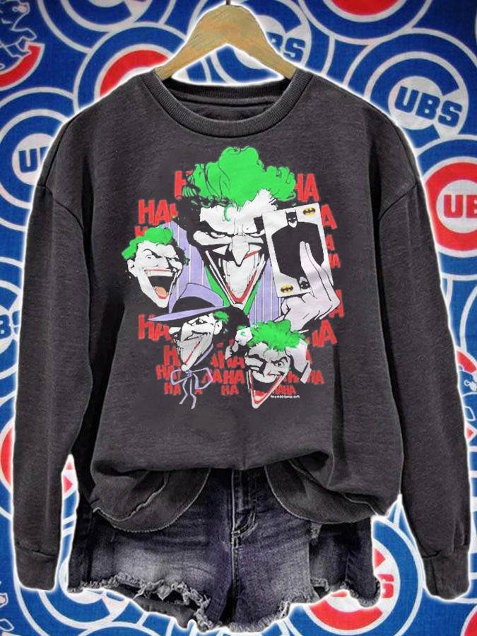 Batman The Joker Four Of A Kind Pullover T-shirt t-shirt sweatshirt