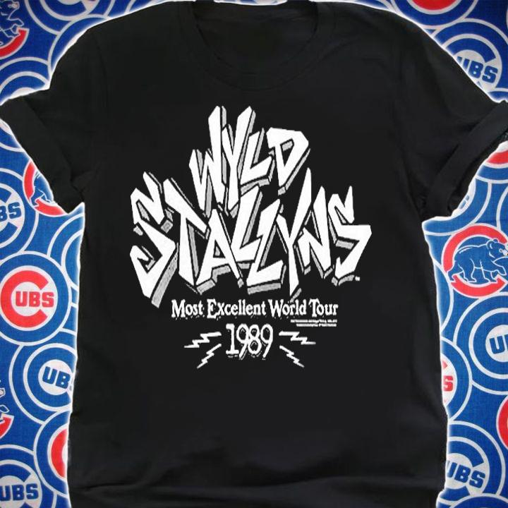 Bill & Teds Wyld Stallyns Most Excellent World Tour 1989 T-Shirt t-shirt shirt