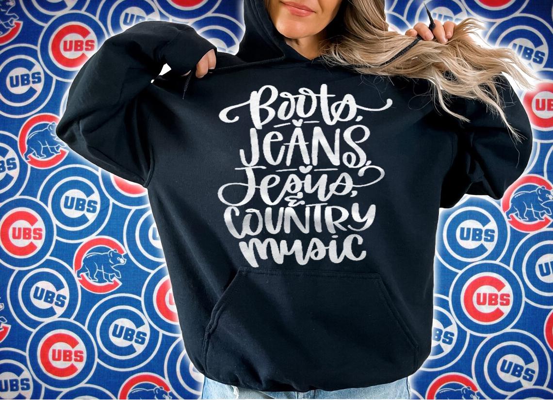 Boots, Jeans, Jesus And Country Music Shirt t-shirt