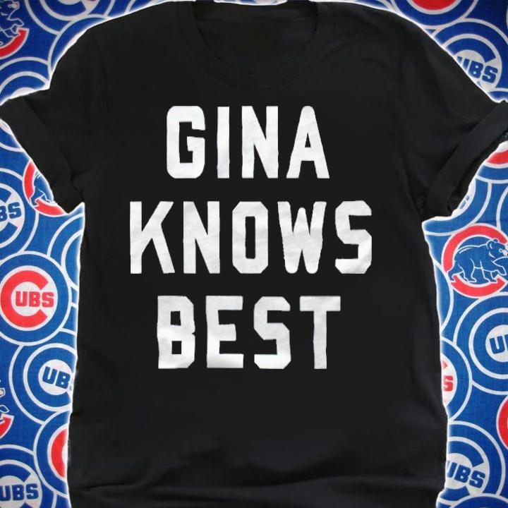 Brooklyn 99 Gina knows best T-shirt t-shirt shirt