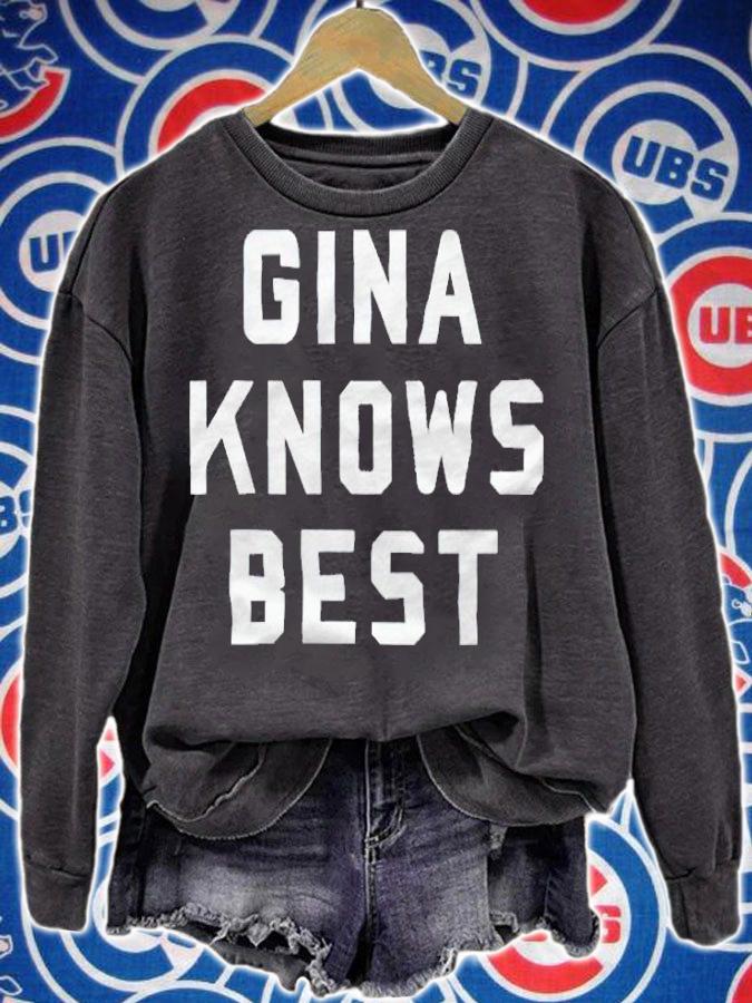 Brooklyn 99 Gina knows best T-shirt t-shirt sweatshirt