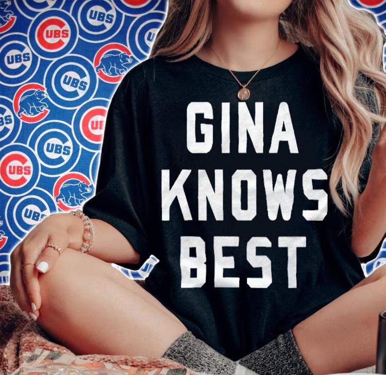 Brooklyn 99 Gina knows best T-shirt t-shirt woman shirt