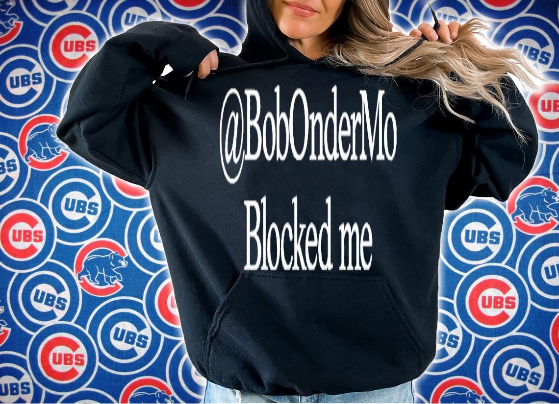 Bobondermo Blocked Me T-Shirt t-shirt