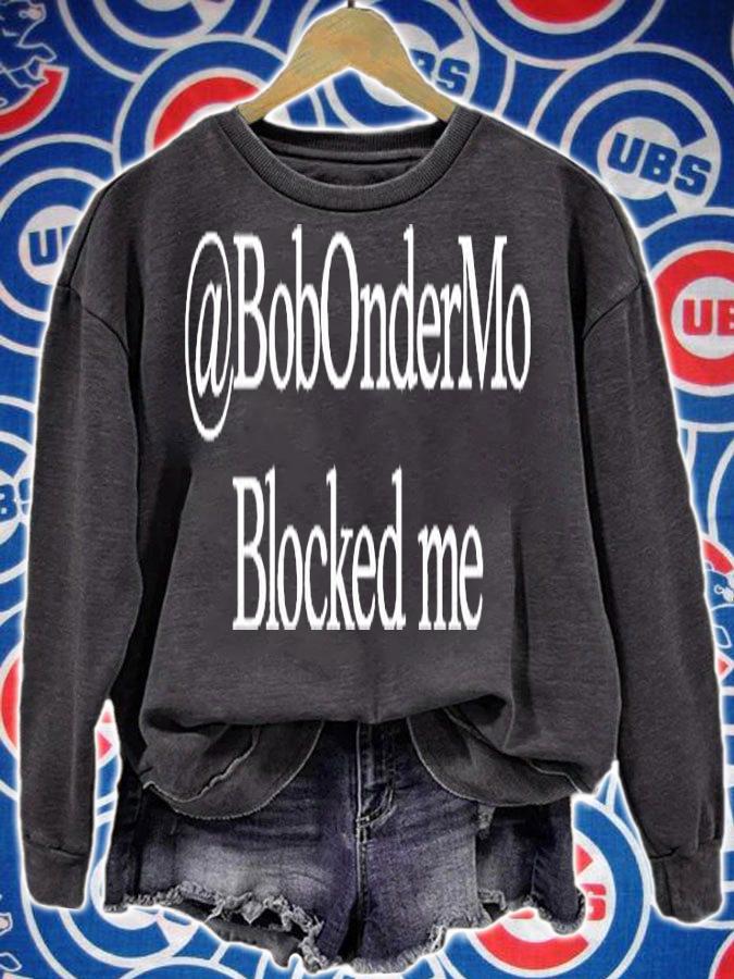 Bobondermo Blocked Me T-Shirt t-shirt