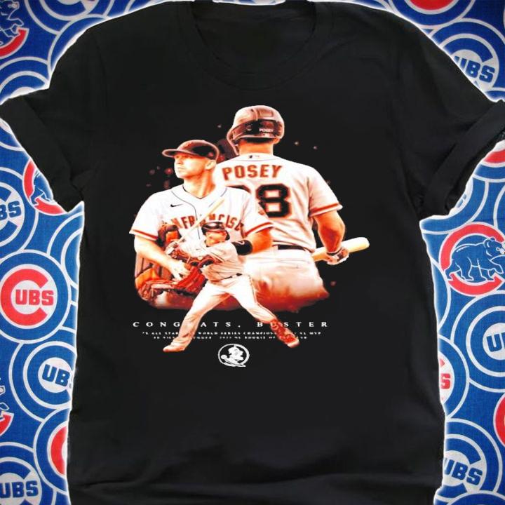 Buster Posey San Francisco Giants Baseball Congrats Buster Shirt t-shirt shirt