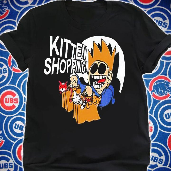 Eddsworld Kitten shopping T-shirt t-shirt shirt