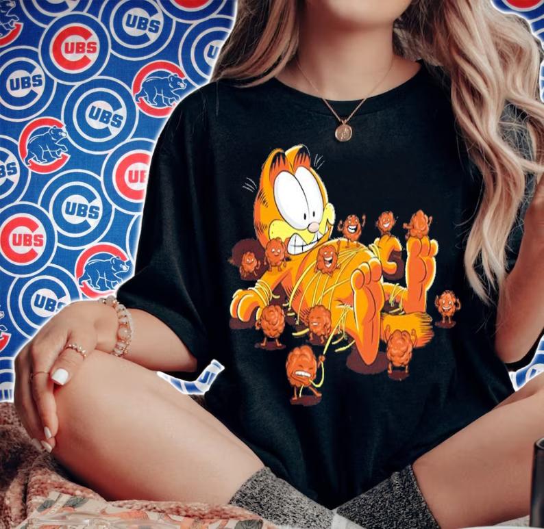Garfield Revenge of the Meatballs shirt t-shirt woman shirt