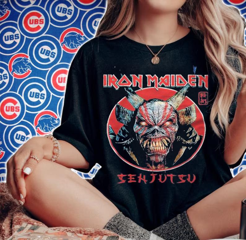 Iron Maiden Senjutsu Samurai T-shirt t-shirt woman shirt