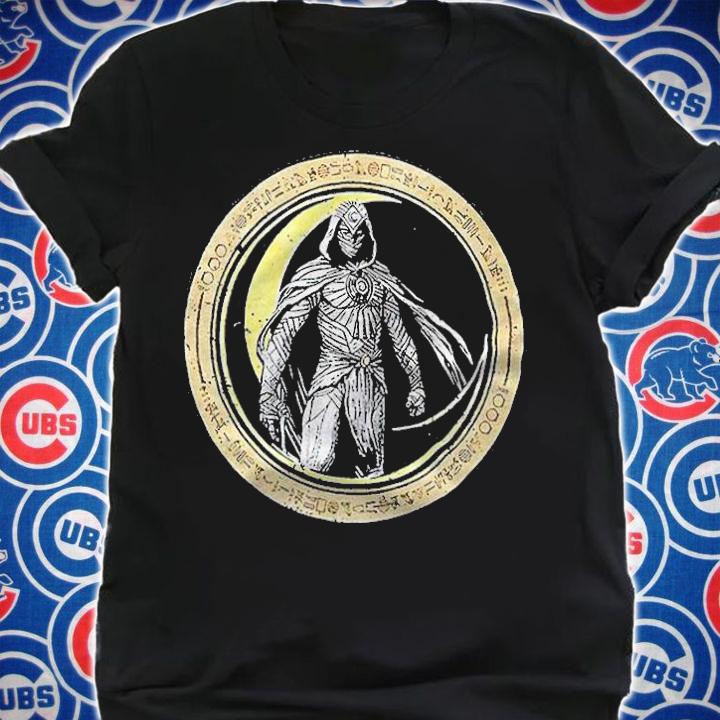 Marvel Moon Knight circle badge T-shirt t-shirt shirt