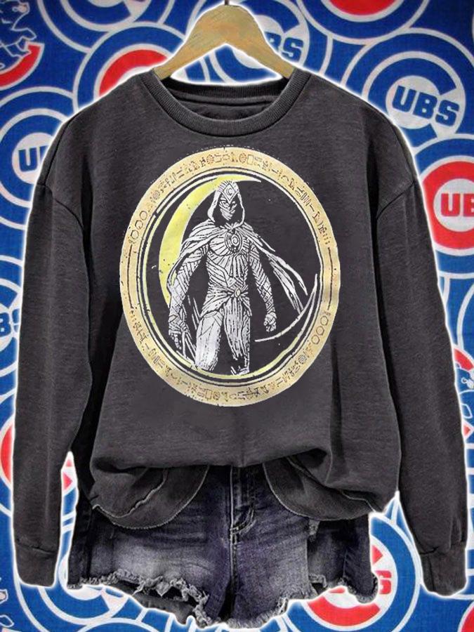 Marvel Moon Knight circle badge T-shirt t-shirt sweatshirt