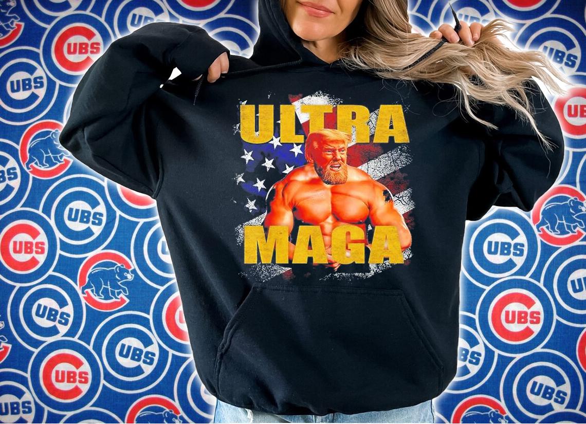 Pro-Trump Trump Muscle Ultra Maga American Muscle T-Shirt t-shirt hoodie