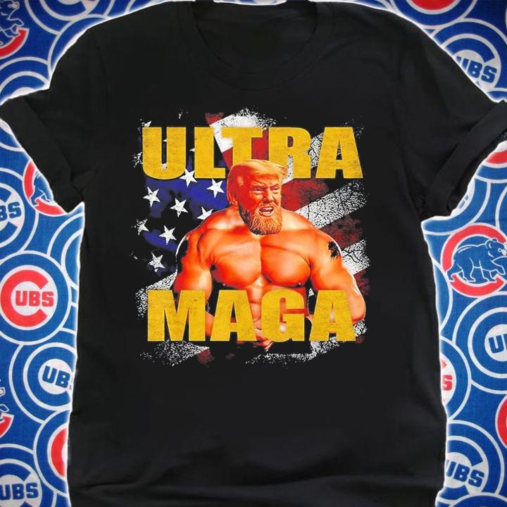 Pro-Trump Trump Muscle Ultra Maga American Muscle T-Shirt t-shirt shirt