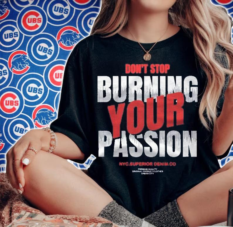 Dont Stop Burning Your Passion shirt t-shirt woman shirt