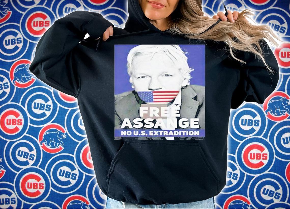 Free Assange No Us Extradition T-Shirt t-shirt hoodie