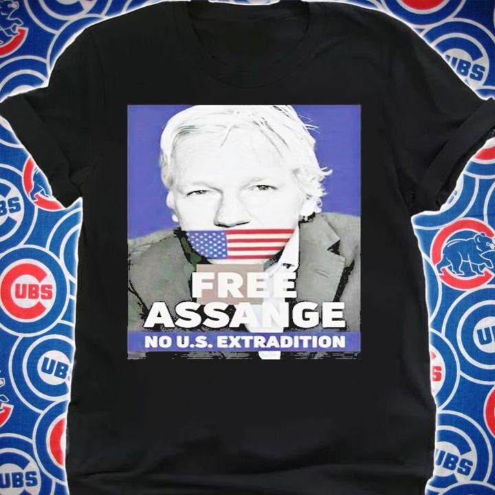 Free Assange No Us Extradition T-Shirt t-shirt shirt