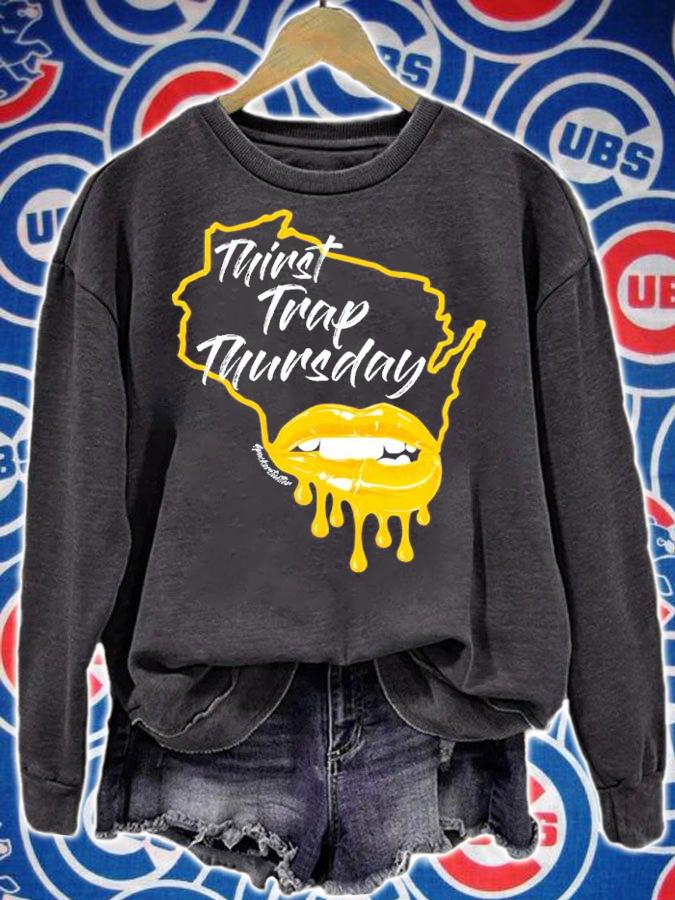 Green Bay Packers Thirst Trap Thursday Shirt t-shirt sweatshirt