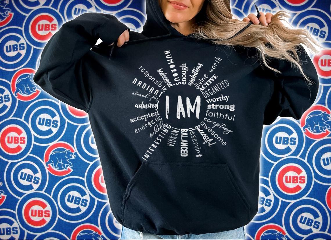 I Am Self Belief & Betterment Solar Plexus Chakra Shirt t-shirt hoodie