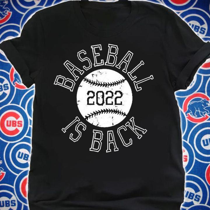 Jomboymedia Baseball Is Back 2022 T-Shirt t-shirt