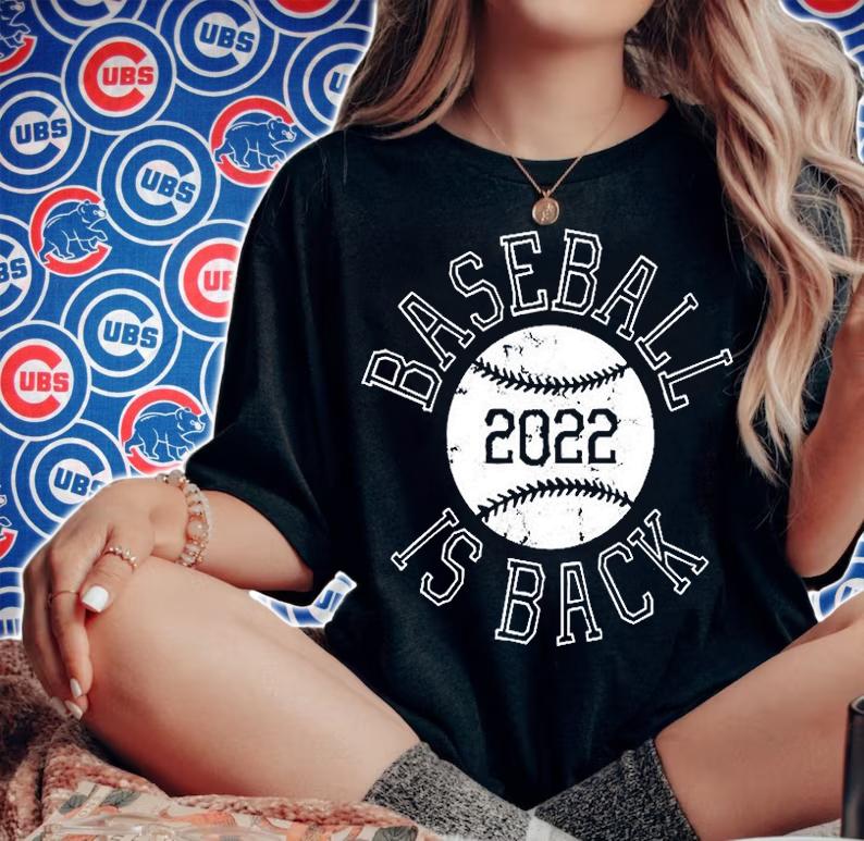 Jomboymedia Baseball Is Back 2022 T-Shirt t-shirt