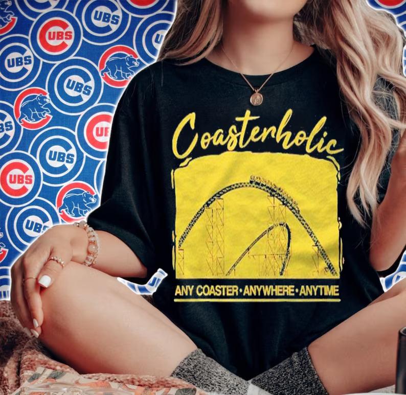 Kids Awesome Roller Coaster Amusement Park Ride Shirt t-shirt woman shirt