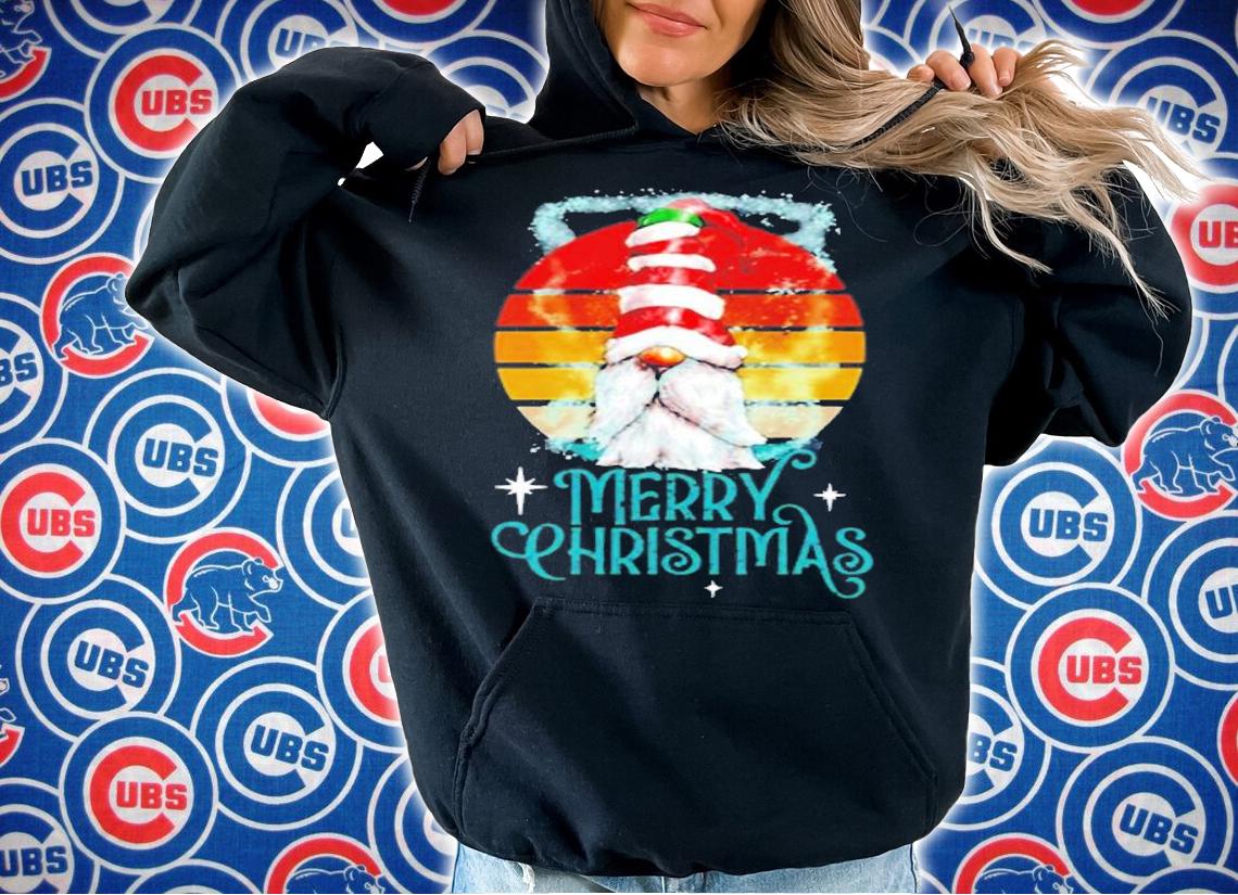 Merry Christmas  Retro Gnome Funny Xmas Gift T-Shirt t-shirt hoodie