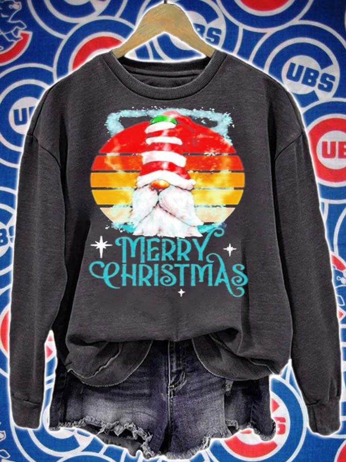 Merry Christmas  Retro Gnome Funny Xmas Gift T-Shirt t-shirt sweatshirt