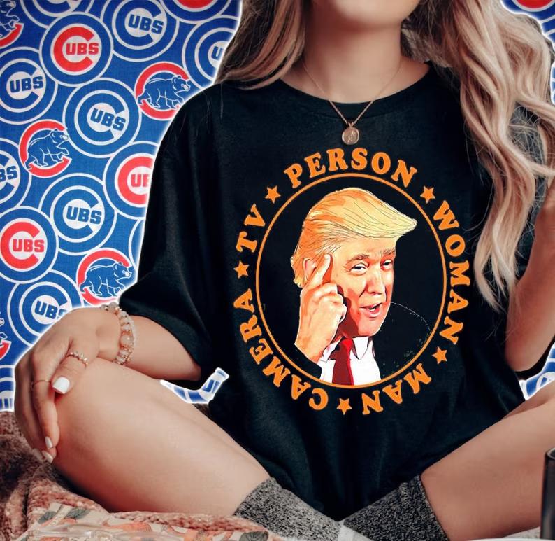 Person Woman Man Camera Tv T-Shirt t-shirt
