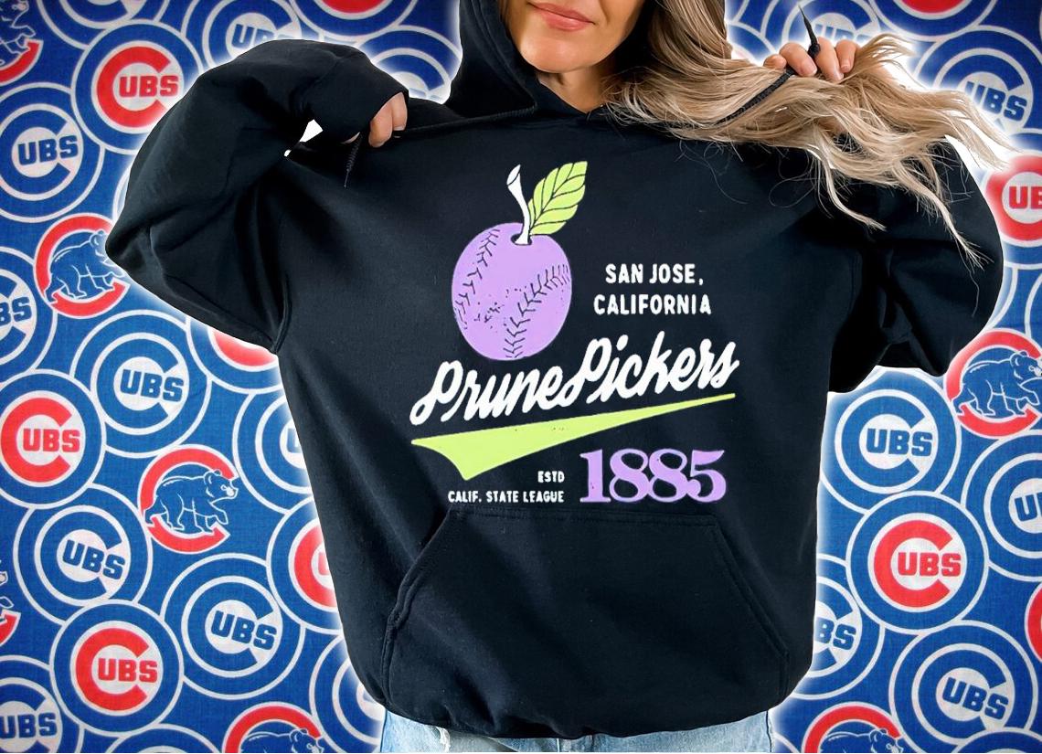 San Jose California Prune Pickers ESTD 1885 Minor League Baseball Shirt t-shirt hoodie