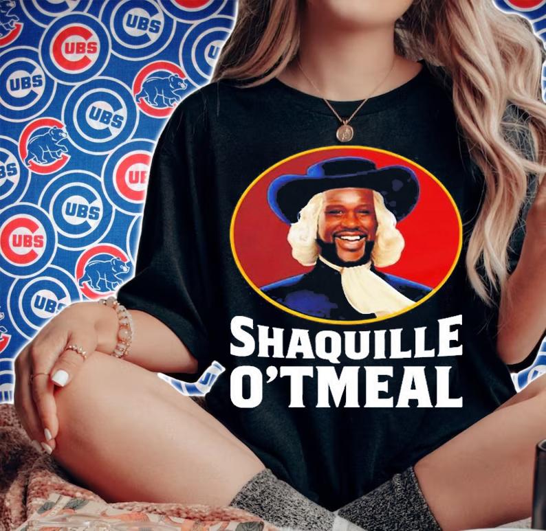 Shaquille Oatmeal Oneal Parody Funny Oats Gifts T-Shirt t-shirt woman shirt