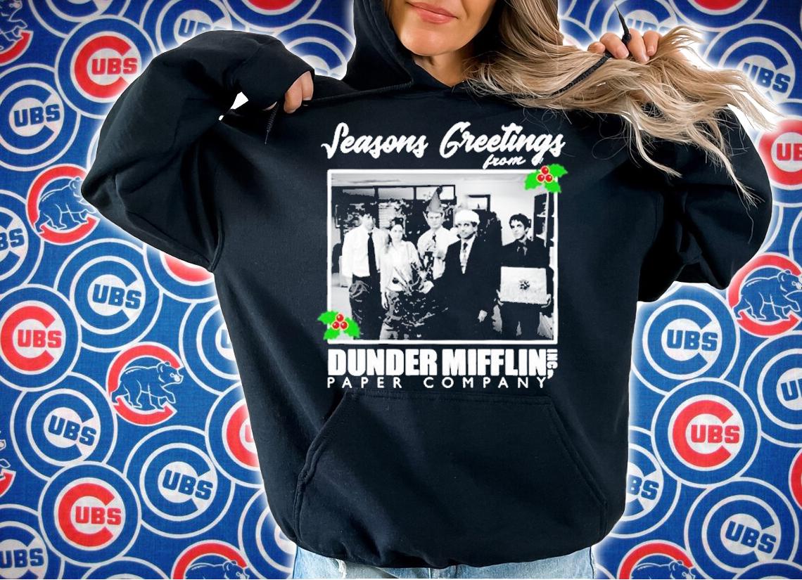The Office Seasons Greetings Group Photo T-Shirt t-shirt