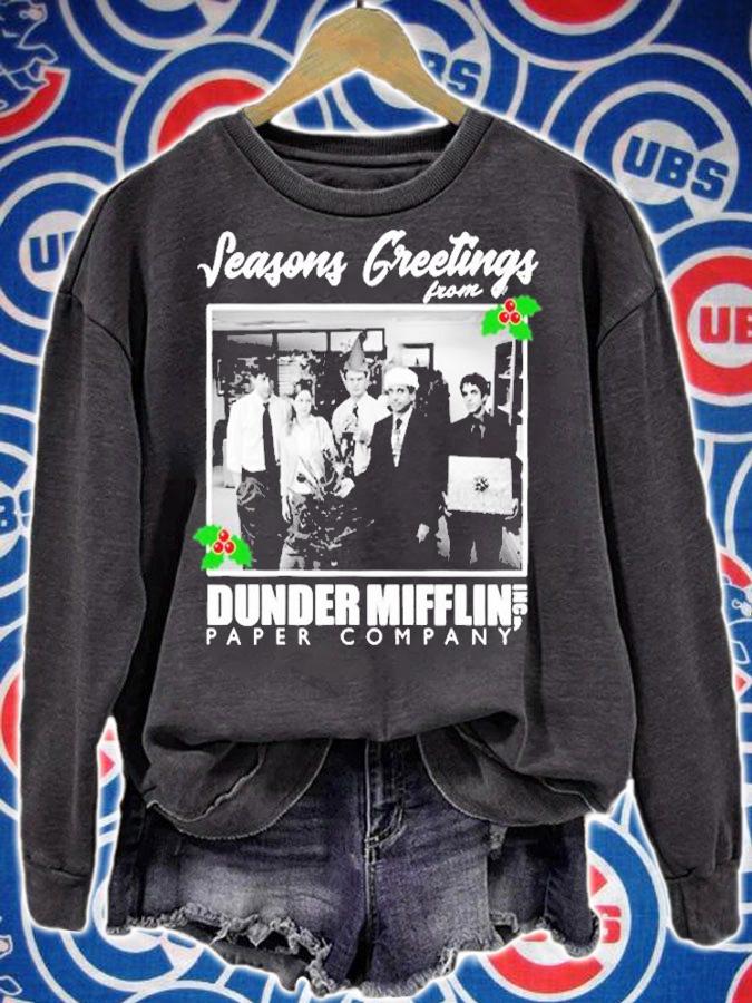 The Office Seasons Greetings Group Photo T-Shirt t-shirt