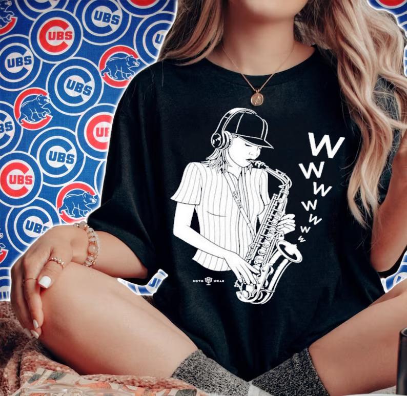 The Sax Lady Frankie X Rotowear Shirt t-shirt woman shirt