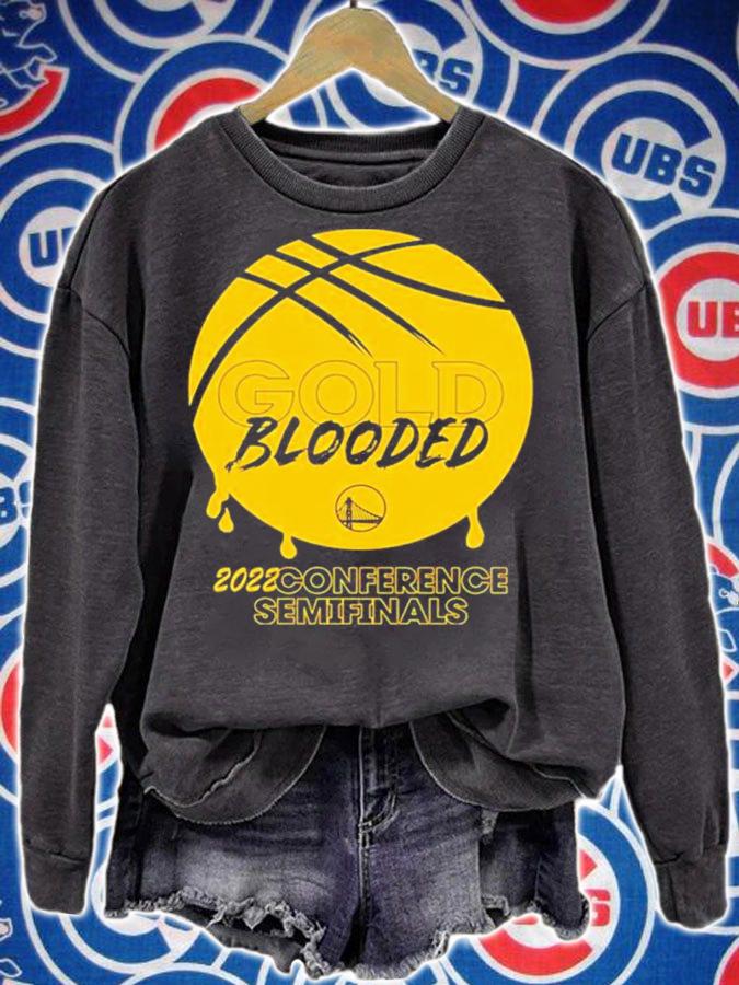 Chase Center Gold Blooded 2022 Conference Semifinals Shirt t-shirt sweatshirt