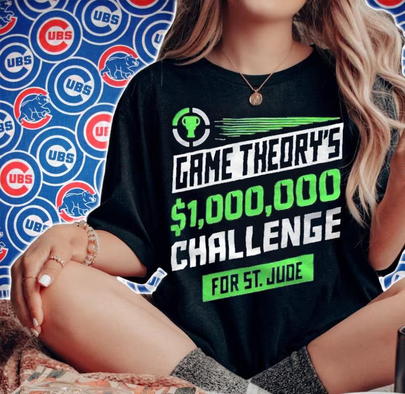 Game Theory's $1M challenge T-shirt t-shirt woman shirt